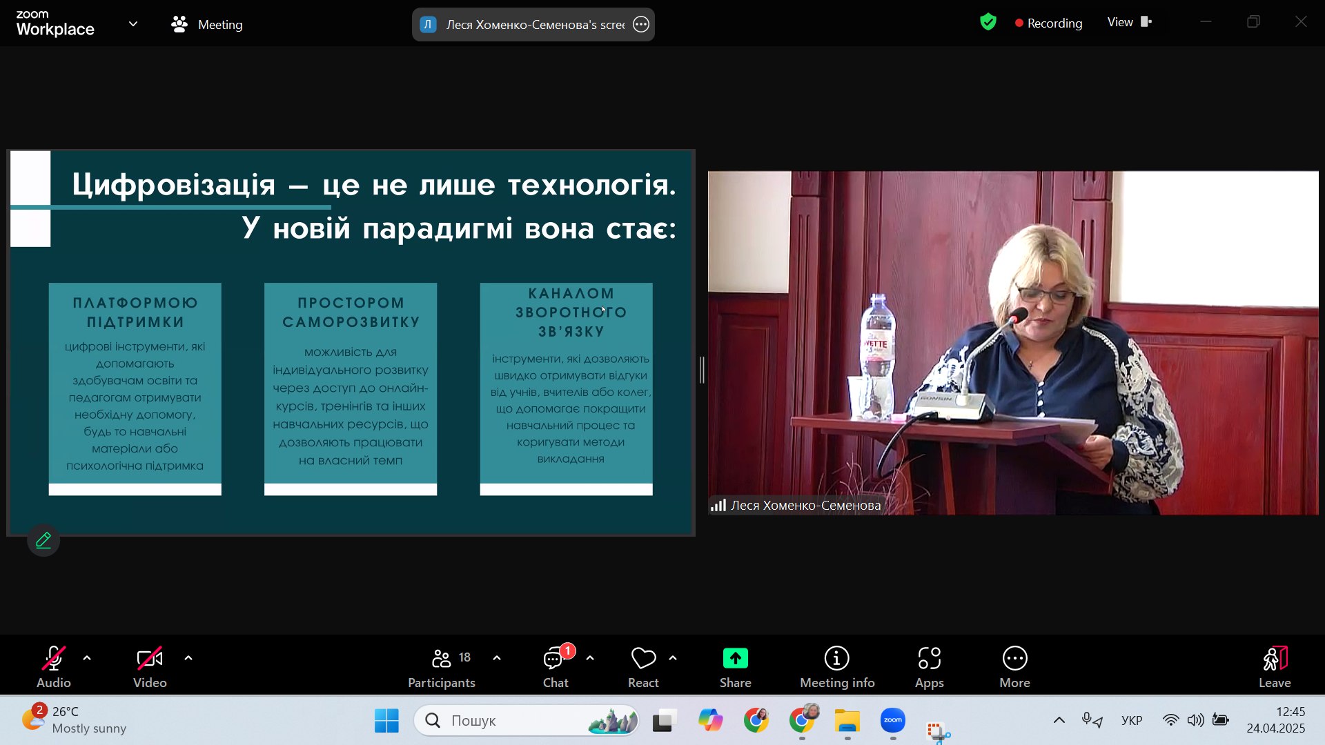 Матвієнко О КАІ Міжнародна конф 25.04.2025