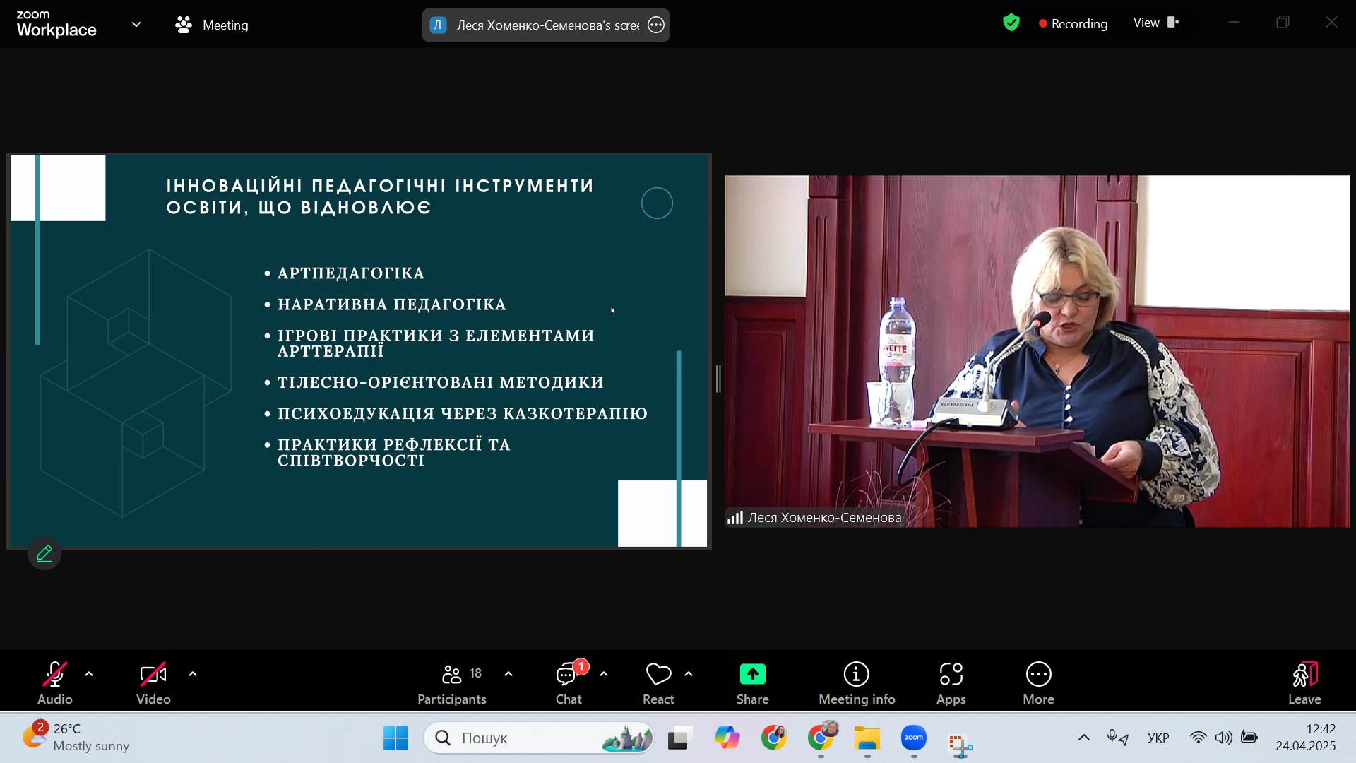 Матвієнко О КАІ Міжнародна конф 25.04.2025