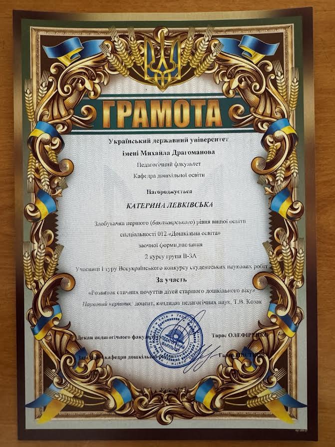 Олімпіада ДО нагородження 05.05.2025
