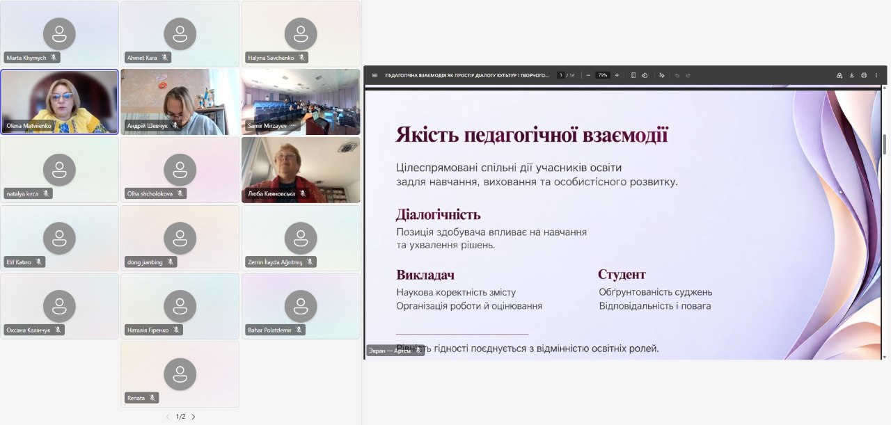 Туреччина Мистецтво педагогіки 08.10.2026
