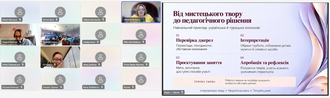 Туреччина Мистецтво педагогіки 08.10.2026
