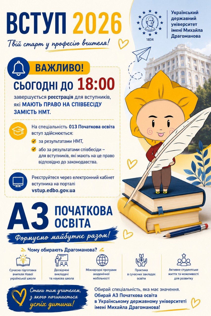абітурієнтові ПО співбесіди 2026